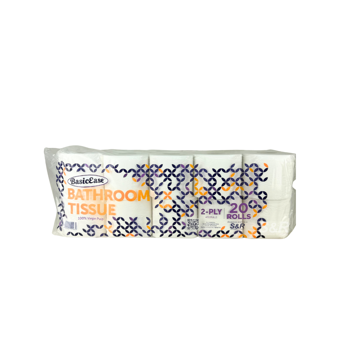Basic Ease 2-ply Bathroom Tissue 20 rolls Basic Ease 2-ply Bathroom Tissue 20 rolls